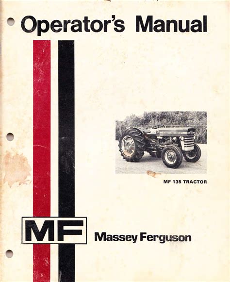 Massey Ferguson Mf Operator S Manual Essential Information And