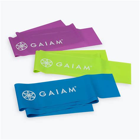 Yoga Gaiam Resistance Band Gaiam Fitness