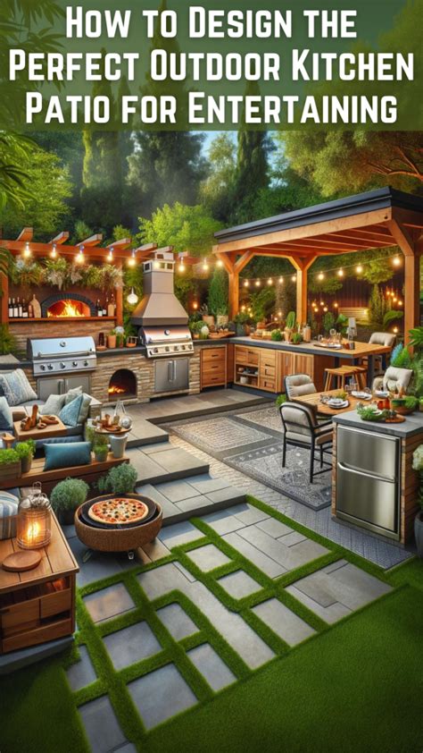 How to Design the Perfect Outdoor Kitchen Patio for Entertaining ...