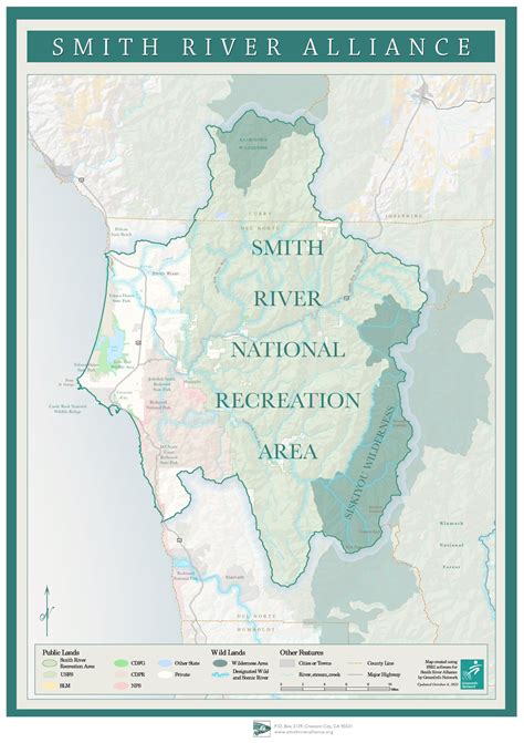 Smith River Watershed Map - Smith River Alliance