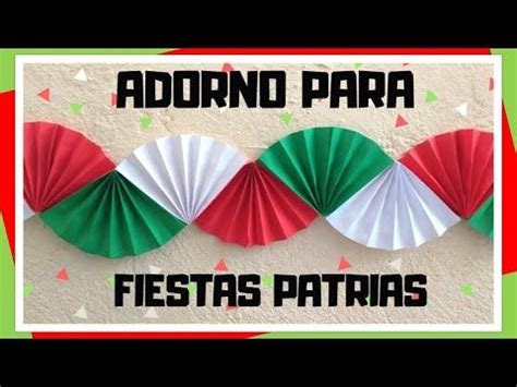 Adorno Para Fiestas Patrias Decoraci N Para El De Septiembre