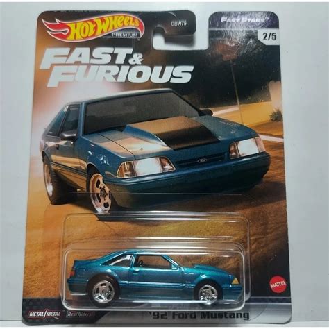 Hot Wheels Ford Mustang Velozes E Furiosos Premium Shopee Brasil