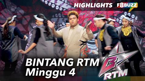 Bintang RTM 2024 Minggu 4 Highlights Persembahan Komen Juri