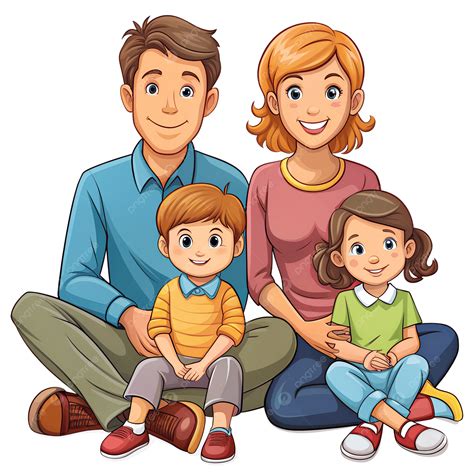 Happy Family Images Cartoon - Infoupdate.org