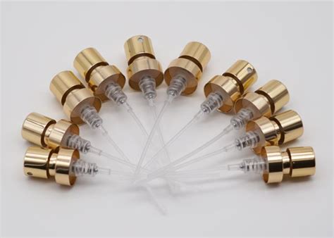 Crimp On Perfume Bottle Spray Pump Fea Mm Aluminum Gold Sprayer Pump