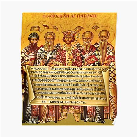 "The Nicene Creed Icon" Poster for Sale by DiverseMerch | Redbubble