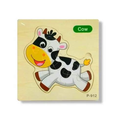 Wooden Jigsaw Puzzle- Animals, For Self And Gifting at Rs 40/piece in ...