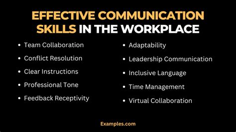 Effective Communication Skills - 29+ Examples