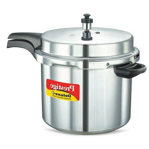 Prestige Deluxe Plus Aluminium Pressure Cooker 10 Litre