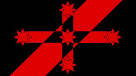 An anarchist version of eureka rebellion flag : r/vexillology