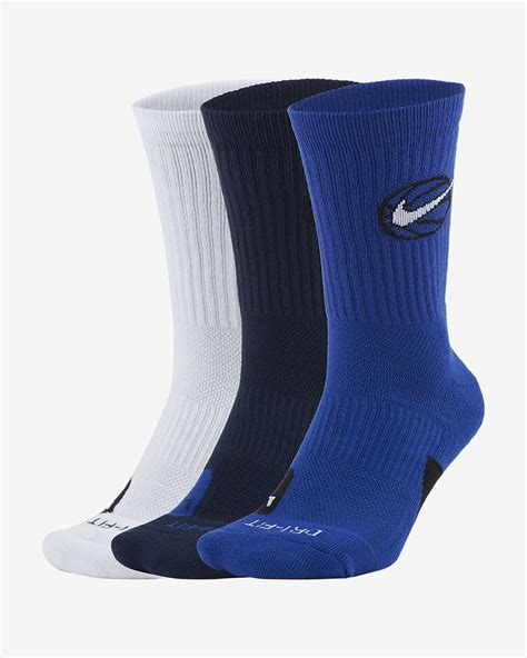 Nike Everyday Crew Basketball Socks 3 Pair