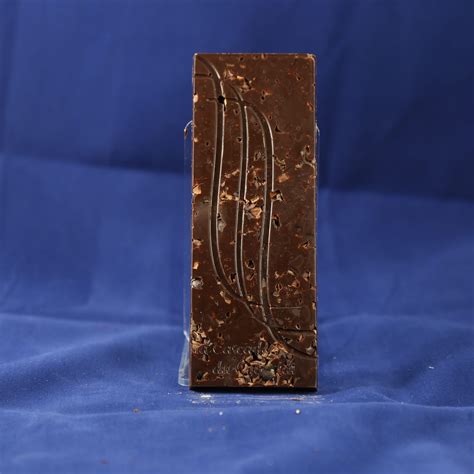 midnight dark chocolate bar la cascade du chocolat chocolate shop
