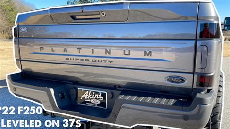 Ford F Platinum Covert Edition Leveled On S Custom