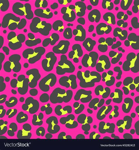 Neon Colored Cheetah Print