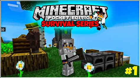 Minecraft Pe Survival Series EP 1 In Hindi 1 20 I Made Survival House