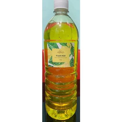 Dishwashing Liquid Lemon Scent Wash Dish Shopee Philippines