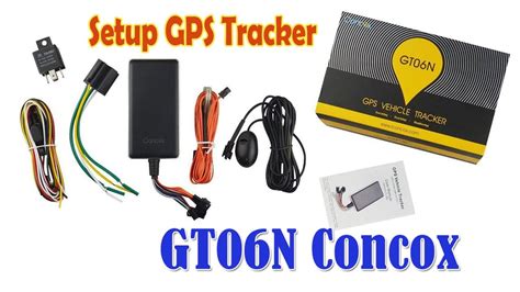 Setup Gps Tracker Gt06n Concox Youtube