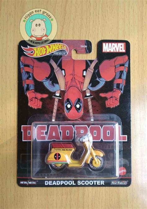 Promo Hot Wheels Hotwheels Marvel Deadpool Scooter Diskon Di Seller Lutofia Meruya Utara