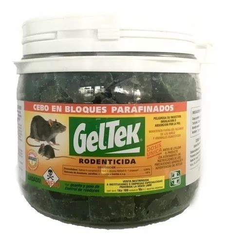 Veneno Para Ratas Cebo Raticida Geltek X Kg Bloques En Venta En