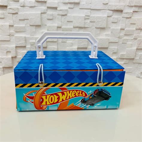Maleta Gaveteiro Hot Wheels Elo7 Produtos Especiais