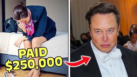 Elon Musk Paid 250 000 To Silence Spacex Flight Attendant Youtube