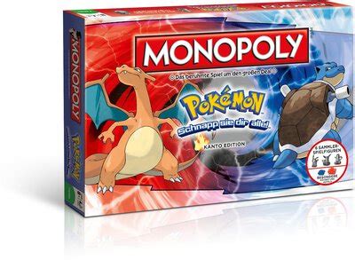 Monopoly Pokémon Kanto Edition Board game recommendations 2024