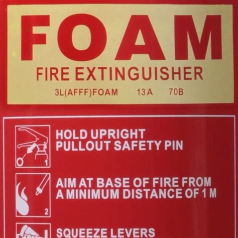 3ltr Foam Fire Extinguisher Ultrafire