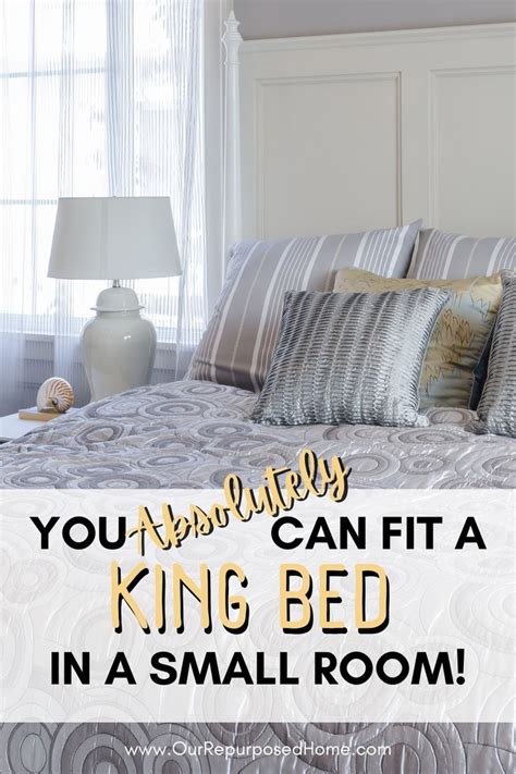 King Size Bed in a Small Room