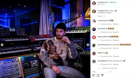 M Pokora Annonce Son Retour En Studio