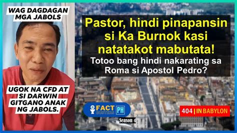 Mababasa Ba Sa Kjv Bible Na Si Pedro Ay Nakarating Ng Roma Pastor