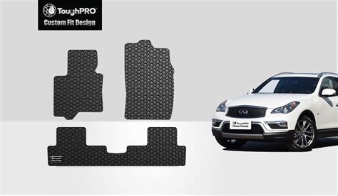 Toughpro 1st And 2nd Row Mats Compatible With Infiniti Qx50 All Weather Heavy Duty Made In