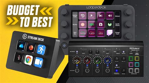 The Best Streaming Decks For Twitch And Youtube Budget To Best