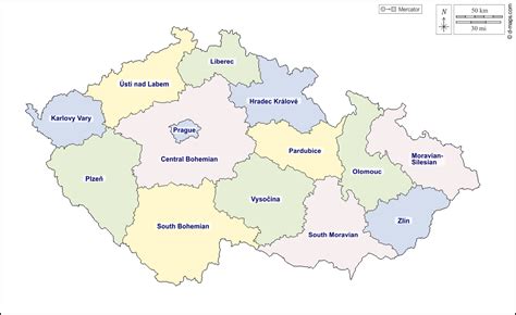 Czech Republic Free Map Free Blank Map Free Outline Map Free Base