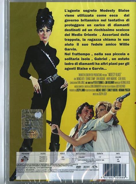 Modesty Blaise La Bellissima Che Uccide Dvd Film Di Joseph Losey