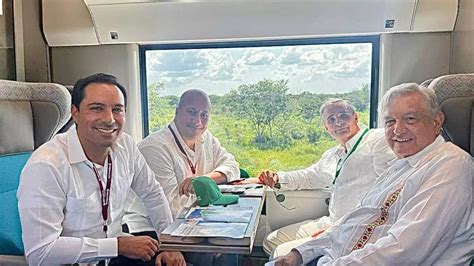 L Pez Obrador Estrena El Tren Maya Con Un Recorrido Para Su Evaluaci N