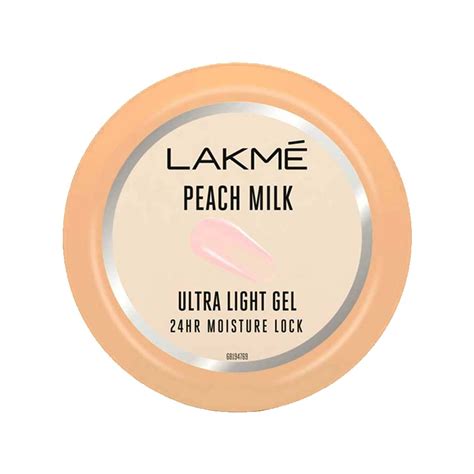 Buy Lakme Peach Milk Ultra Light Gel 65 G Online At Flat 18 Off