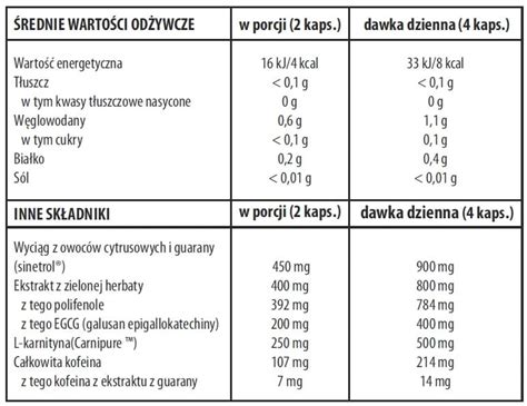 THERMO CAPS spalacz TŁUSZCZU silne odchudzanie WORKOUT