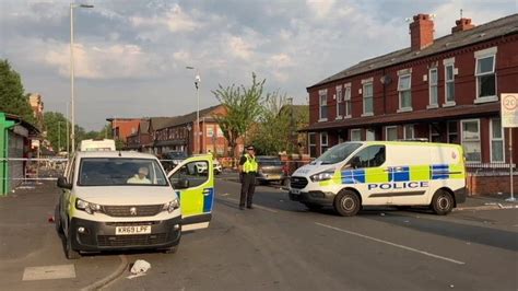 Manchester Man Dies After Shooting In Early Hours Bbc News