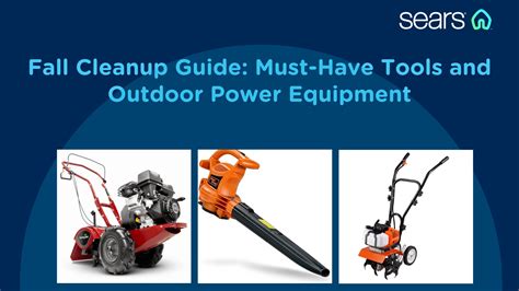 Fall Cleanup Guide Must Have Tools And Outdoor Power Equipment