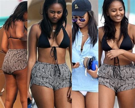 32 Photos Sasha Obama s éclate en bikini à Miami Plus sexy que