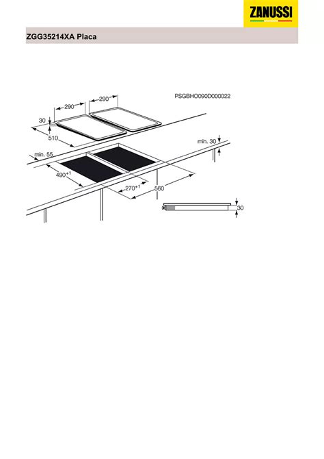 Manual Zanussi Encimera Zgg Xa Pdf Descarga Gratuita