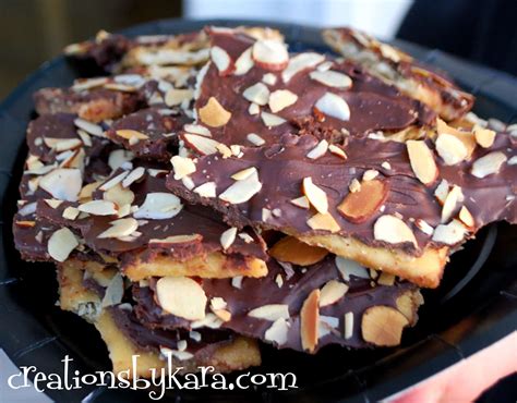 Super Easy Saltine Toffee Aka Crack Creations By Kara