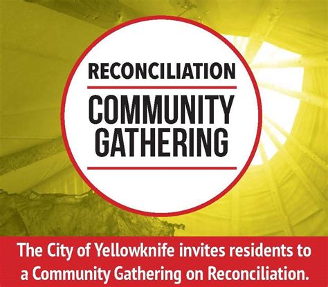 Community Gathering On Reconciliation Planned By The City Of