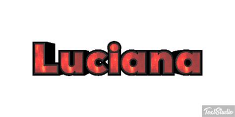 Luciana Nombre Dise Os De Logotipos Animados