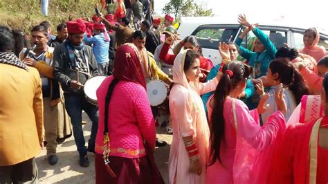 Pahari Band Baje Dance Desi Dance Himachali Culture Mandyali