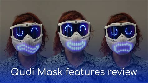 Qudi Mask Features Review YouTube