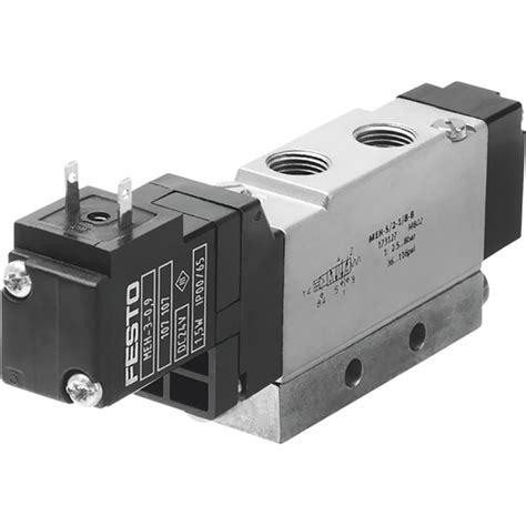 Festo MEBH 5 2 1 8 P B 110AC Solenoid Valve Semi Inline 5 2 Sgl