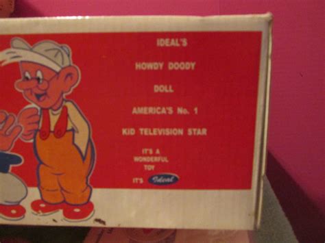 Ideals Howdy Doody Ventriloquist Doll Puppet 2004 Large Box 350 Tv