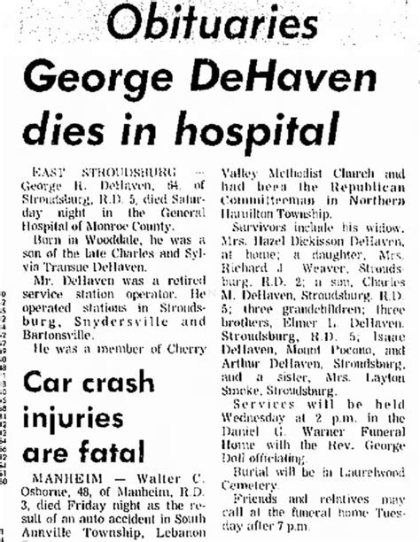 George R DeHaven 1905 1969 Find A Grave Memorial