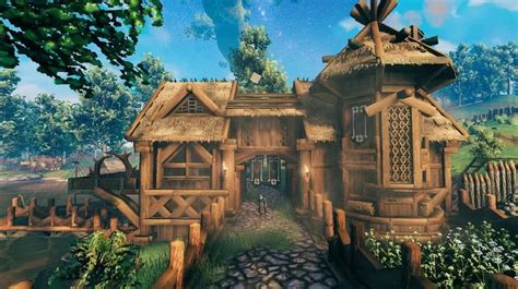 Starter Gatehouse Valheim Build Building Viking House Medieval Houses